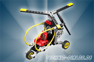 Lego 8215 Windmühlenflugzeug