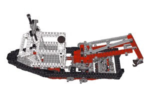 Lego 8839 Bergungs- und Versorgungsschlepper