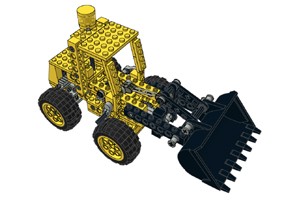 Lego 8828 Frontschaufellader