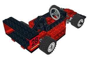 Lego 8808 F1 Rennwagen