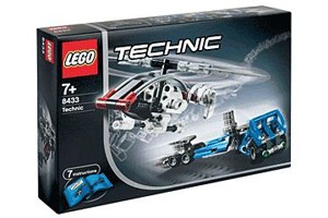 Lego 8433 Helikopter-Tieflader