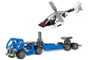 Lego 8433 Helikopter-Tieflader
