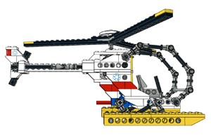 Lego 8640 Polar Copter