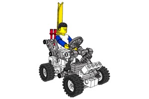 Lego 8620 Snow Scooter