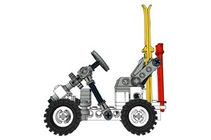 Lego 8620 Snow Scooter