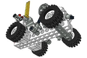 Lego 8620 Snow Scooter