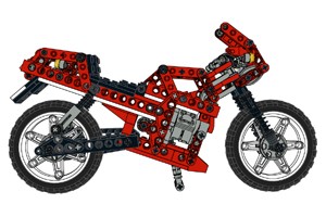 Lego 8422 V-Twin Super Bike