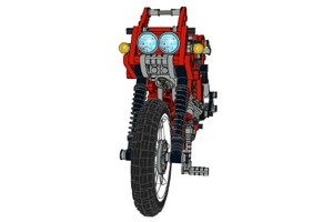Lego 8422 V-Twin Super Bike