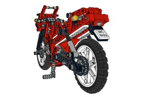Lego 8422 V-Twin Super Bike