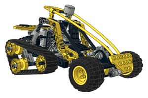 Lego 8414 Geländeraupe