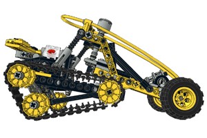 Lego 8414 Geländeraupe
