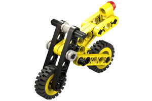 Lego 2544 Motorrad