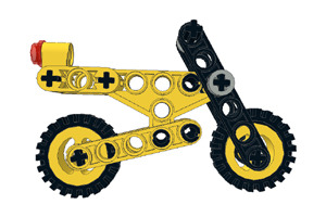 Lego 2544 Motorrad
