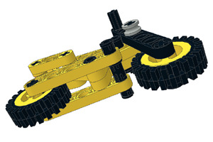 Lego 2544 Motorrad