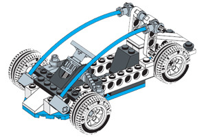 Lego 8216 Rennwagen