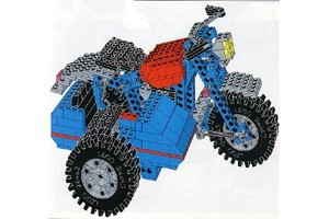 Lego 857 Motorrad mit Beiwagen