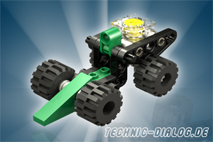 Lego 1260 Piston Car