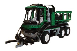 Lego 8479 Barcode Truck