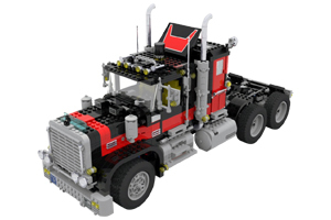 Lego 5571 Schwerlastwagen Black Cat