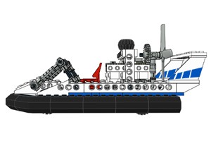 Lego 8824 Luftkissenboot
