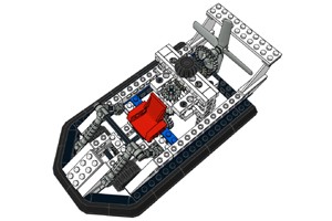 Lego 8824 Luftkissenboot
