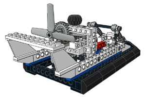 Lego 8824 Luftkissenboot