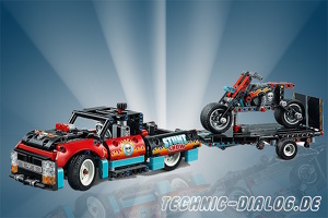 Lego 42106 Stunt Show mit Truck und Motorrad
