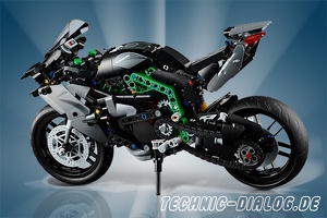 Lego 42170 Kawasaki Ninja H2R Motorrad