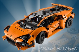 Lego 42196 Lamborghini Huracán Tecnica Orange