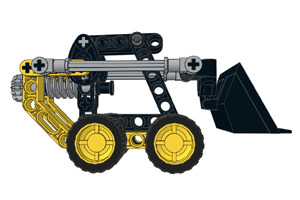 Lego 8418 Mini-Radlader