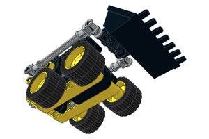 Lego 8418 Mini-Radlader