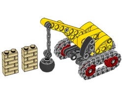 Lego 412401 Abrissbirnenkran