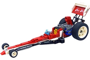 Lego 5533 Team Dragster - Red Fury