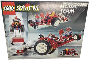 Lego 5533 Team Dragster - Red Fury