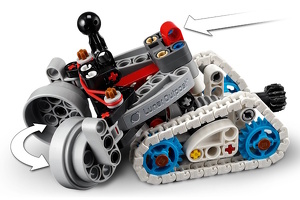 Lego 42211 Lunar Outpost™ Mondrover-Raumfahrzeug