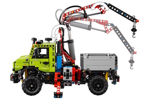 Lego 42242 Mercedes-Benz Unimog U 5023 mit Kran
