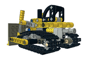 Lego 8259 Mini-Bulldozer