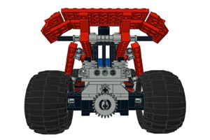 Lego 8829 Moto Cross Renner