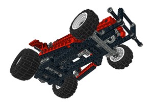 Lego 8829 Moto Cross Renner